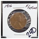 Canada 1926 One Cent Coin in 2x2 Holder