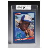 1986 Donruss Rated Rookie #28 Fred Baseball Card