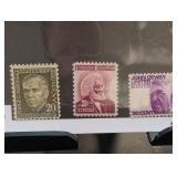 United States Post Office Stamps, 20c"30c