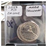 2023 United States Mint Maria Tallchief Quarter