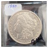 1880 United States Mint Morgan-Design Dollar