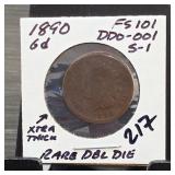 1870 U.S. Indian Head Cent