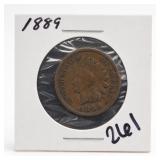 United States Mint 1889 United States Head Cent