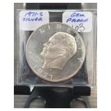 1971-S Eisenhower Silver Dollar Proof