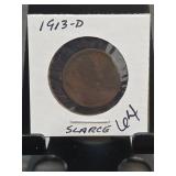 1913-D Lincoln Wheat Cent