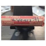 50 Cent Roll of Wheat Pennies