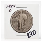 United States Mint 1929-D United Quarter Dollar