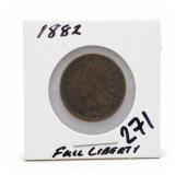 United States Mint 1882 Indian Head Cent