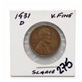 United States Mint 1931-D United States One Cent
