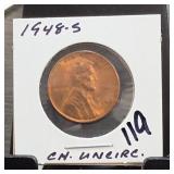 United States Mint 1948-S Lincoln Wheat Cent