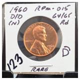 United States Mint 1960 United Memorial Cent