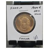 2009 Zachary Taylor Presidential $1 Coin