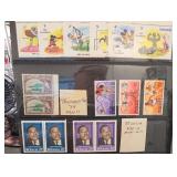 Framed Caribbean Stamp Display, Grenada 1984