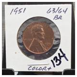 United States Mint 1951 U.S. Lincoln Wheat Cent