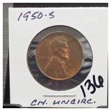 United States Mint 1950-S United Lincoln Cent