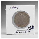 1894 Liberty V Nickel