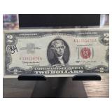 1963 Red Seal $2 United States Note