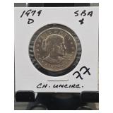 1979-D Susan B. Anthony Dollar Uncirculated