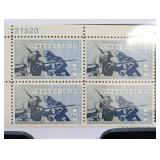 United States Post Office Department Plate Block