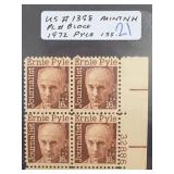 U.S. 1971 16c Ernie Pyle Plate Block 32888