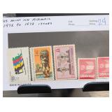 1972"1973 Airmail Stamp Group