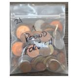 Foreign Coin Lot, 1 Pound