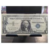 1957 Silver Certificate $1 Bill S27308301A