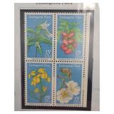 United States Postal Service 1979 U.S. Flora Block