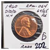 United States Mint 1960 U.S. Lincoln Memorial Cent