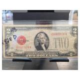 1928D US $2 Red Seal Note