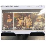 San Marino 1966 Titian Paintings Set of 4