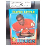 1971 Topps #110 Floyd Little Broncos Card