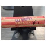 50Â¢ Roll of Wheat Pennies