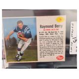 1962 Post Raymond Berry #76 Football Card