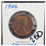 United States Mint 1946 United States Wheat Cent