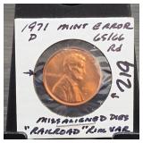 1971-D Lincoln Memorial Cent