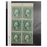 United States Post Office U.S. 1917 1Â¢ of Six