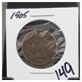 United States Mint 1905 United States Head Cent