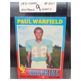 1971 Topps Paul Warfield All-Star #261