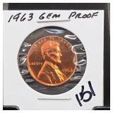 United States Mint 1963 U.S. Lincoln Memorial Cent