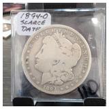 United States 1894-O Morgan Dollar