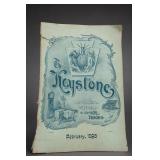 The Keystone, February 1898 Trade Periodical