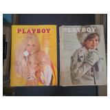 Lot of 2 Playboy Magazines: October November 1963
