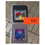 Nintendo Game Boy Games Black Bass & Tetris