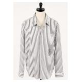 Ralph Lauren Custom Pinstripe Shirt, Size XL