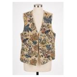 GAP Floral Woven Vest, Size M