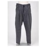 Dark Gray Utility Baccini Trousers Sz 12
