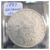 1887 Morgan Dollar