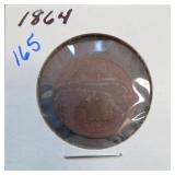 1864 Indian Head Cent