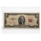 1953B $2 United States Note, Red Seal, Fr. 1511